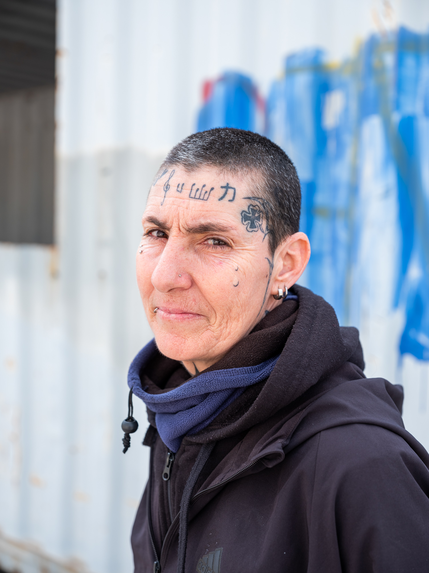 Ange Pibot, salariée des Docks des Suds.